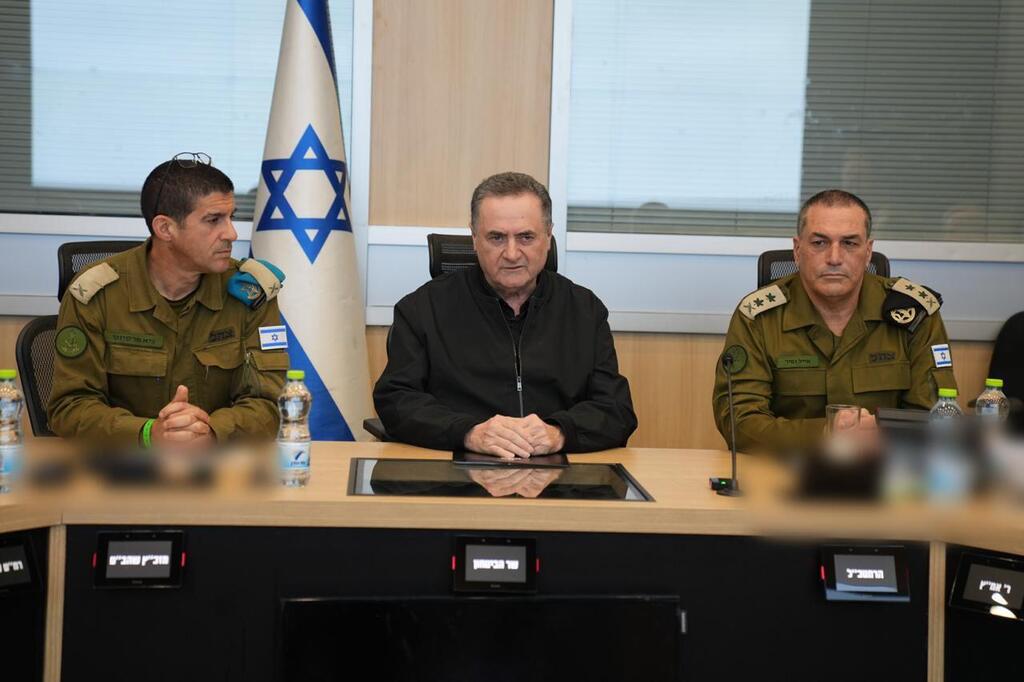 كاتس خلال تقييم أمني عقده صباح السبت