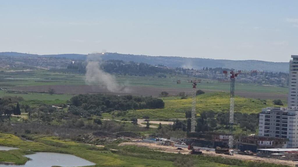 اعتراض صاروخ في منطقة حيفا