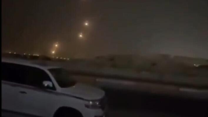 التصدي لصواريخ في قطر