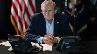 الرئيس الأميركي دونالد ترابم