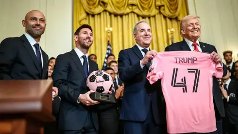 غضب واسع في إيران بعد ظهور ميسي في البيت الأبيض