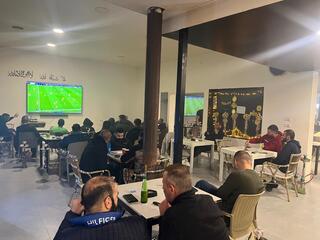 دوري الأبطال في مقاهي وادي عارة