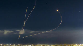 اعتراض صواريخ من إيران في منطقة المركز