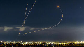 اعتراض صواريخ من إيران في منطقة المركز