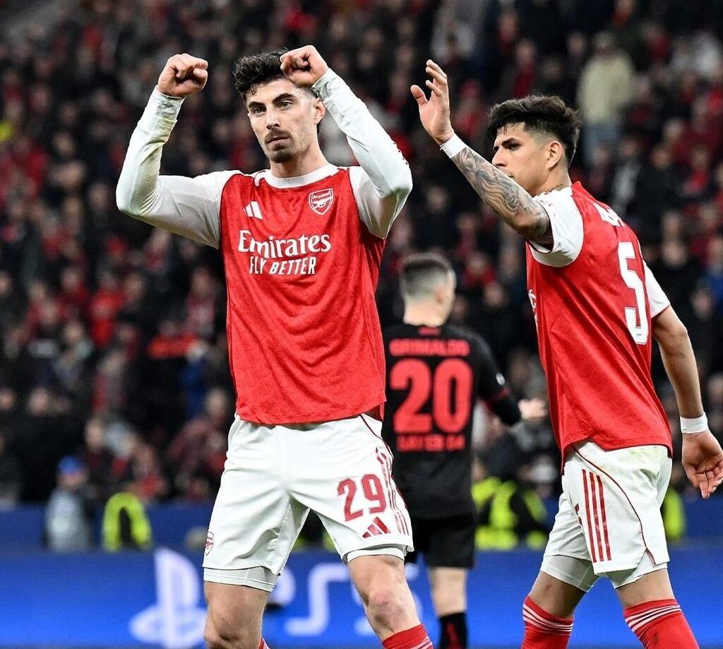 أرسنال يخطف التعادل من ليفركوزن ويؤجل الحسم في دوري الأبطال