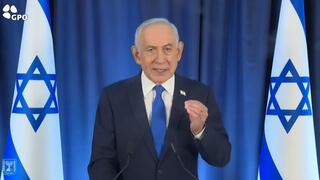 نتنياهو في مؤتمر صحفي عبر زووم