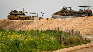 الجيش الإسرائيلي على الحدود مع لبنان