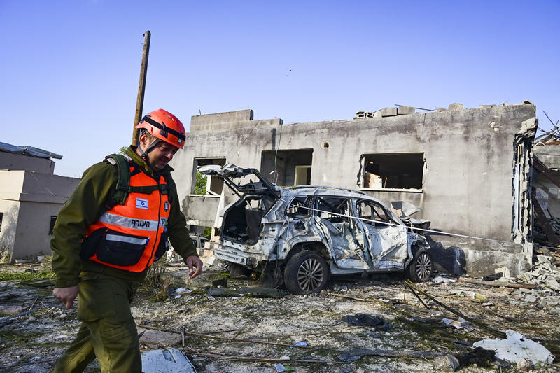 أضرار جسيمة بعد سقوط مباشر في الزرازير
