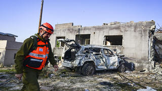 أضرار جسيمة بعد سقوط مباشر في الزرازير