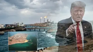 ترامب يهدد منشآت النفط في جزيرة خرج في إيران