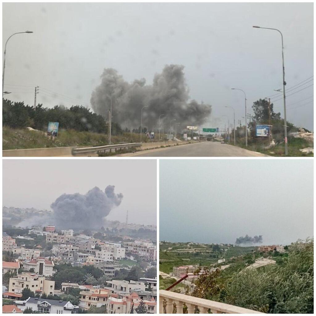 غارات إسرائيلية على بلدات في جنوب لبنان