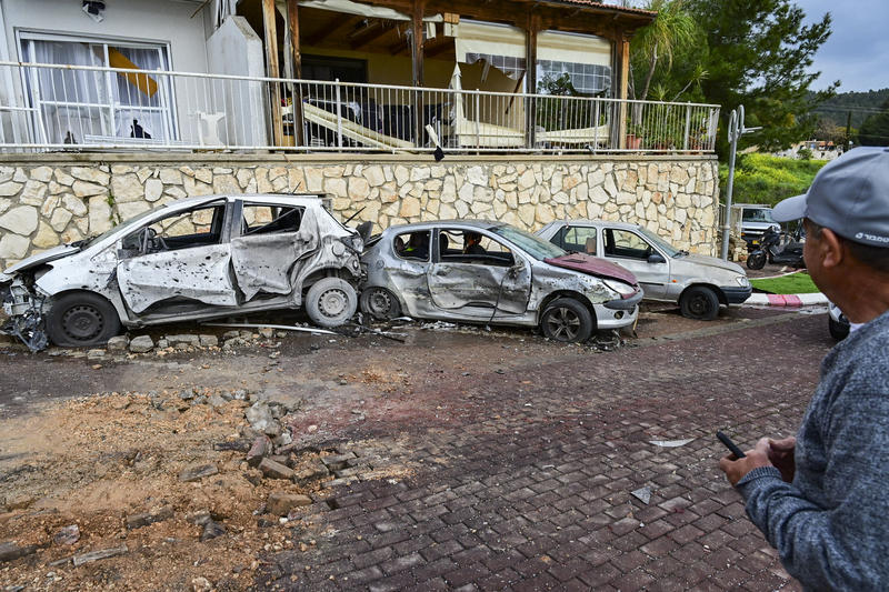 أضرار في المملتاكت في بلدة حتسور هجليليت 