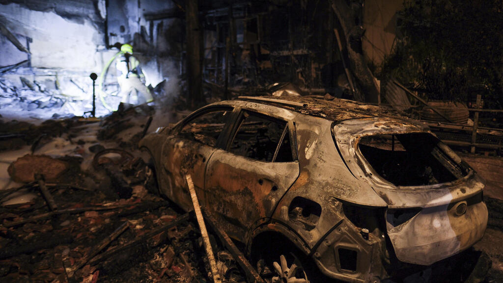 أضرار جسيمة في نهاريا