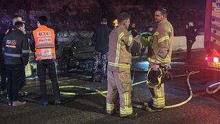 قتيل و4 مصابين في حادث طرق وقع على شارع 60 شمالي محافظة الخليل