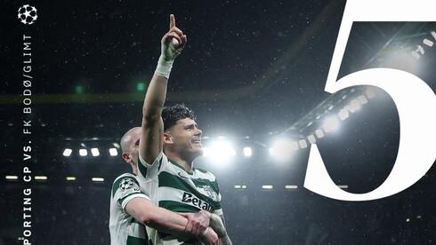 ريمونتادا مجنونة تقود سبورتنج لشبونة إلى ربع نهائي دوري أبطال أوروبا 