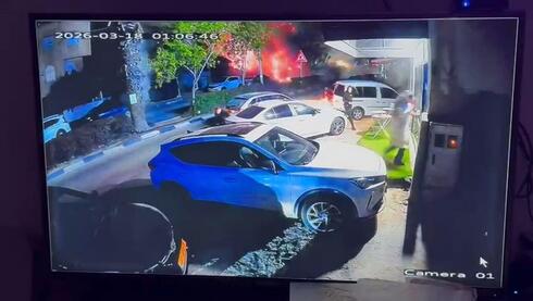 لحظة سقوط الشظايا في كفر قاسم