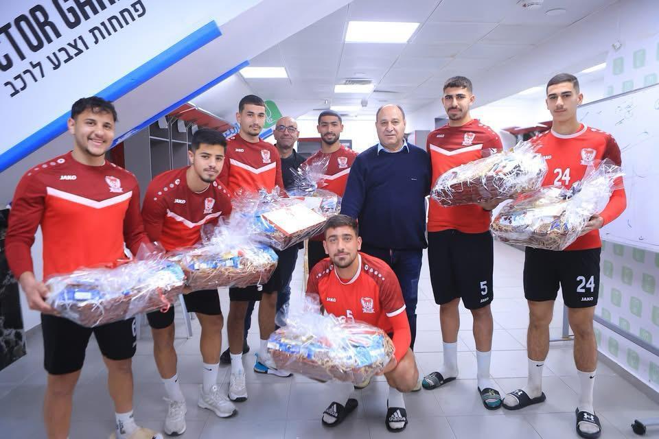 اتحاد أبناء سخنين يهنئ لاعبيه بمناسبة الأعياد ويؤكد أهمية التآخي