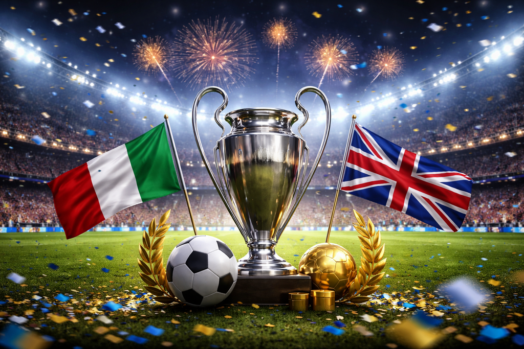 صدامات نارية في ربع نهائي دوري المؤتمر الأوروبي (صورة موّلدة بالذكاء الاصطناعي) صدامات نارية في ربع نهائي دوري المؤتمر الأوروبي