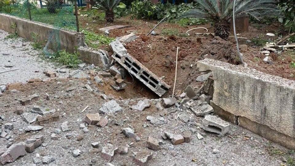 اضرار مادية في ريشون (تُستخدم هذه الصورة بموجب البند 27 أ من قانون الحقوق الأدبية (2007)) اضرار مادية في ريشون