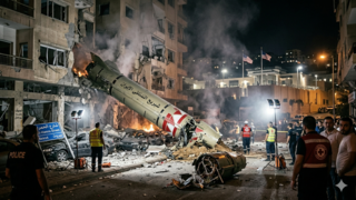 تقديرات أولية: صاروخ باليستي إيراني سقط في لبنان 