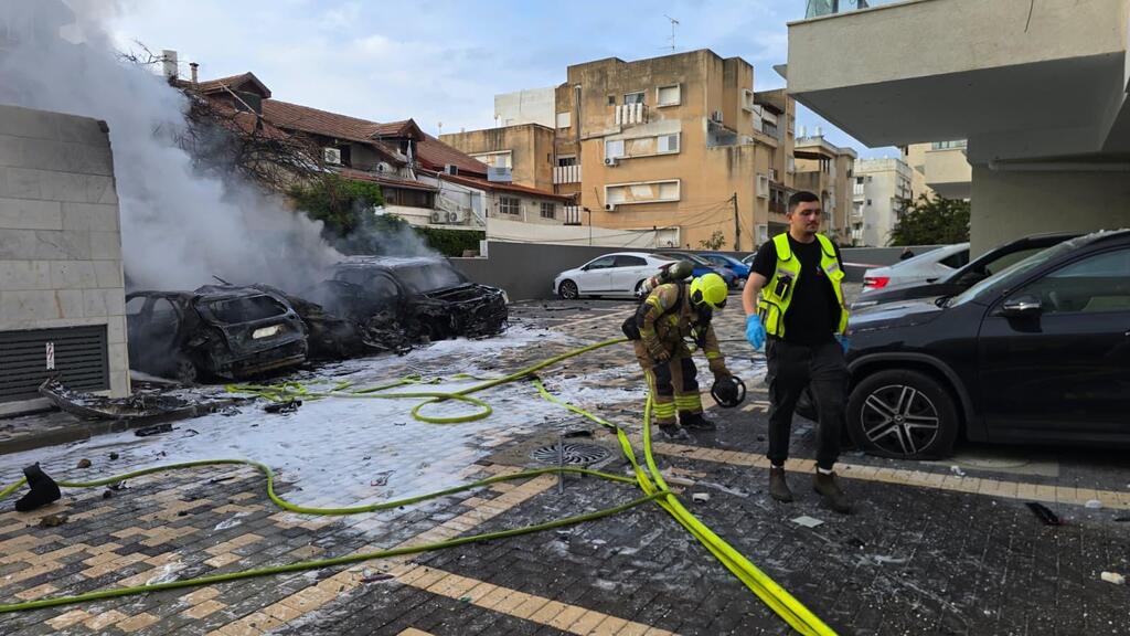 إصابات وسقوط شظايا في نهاريا