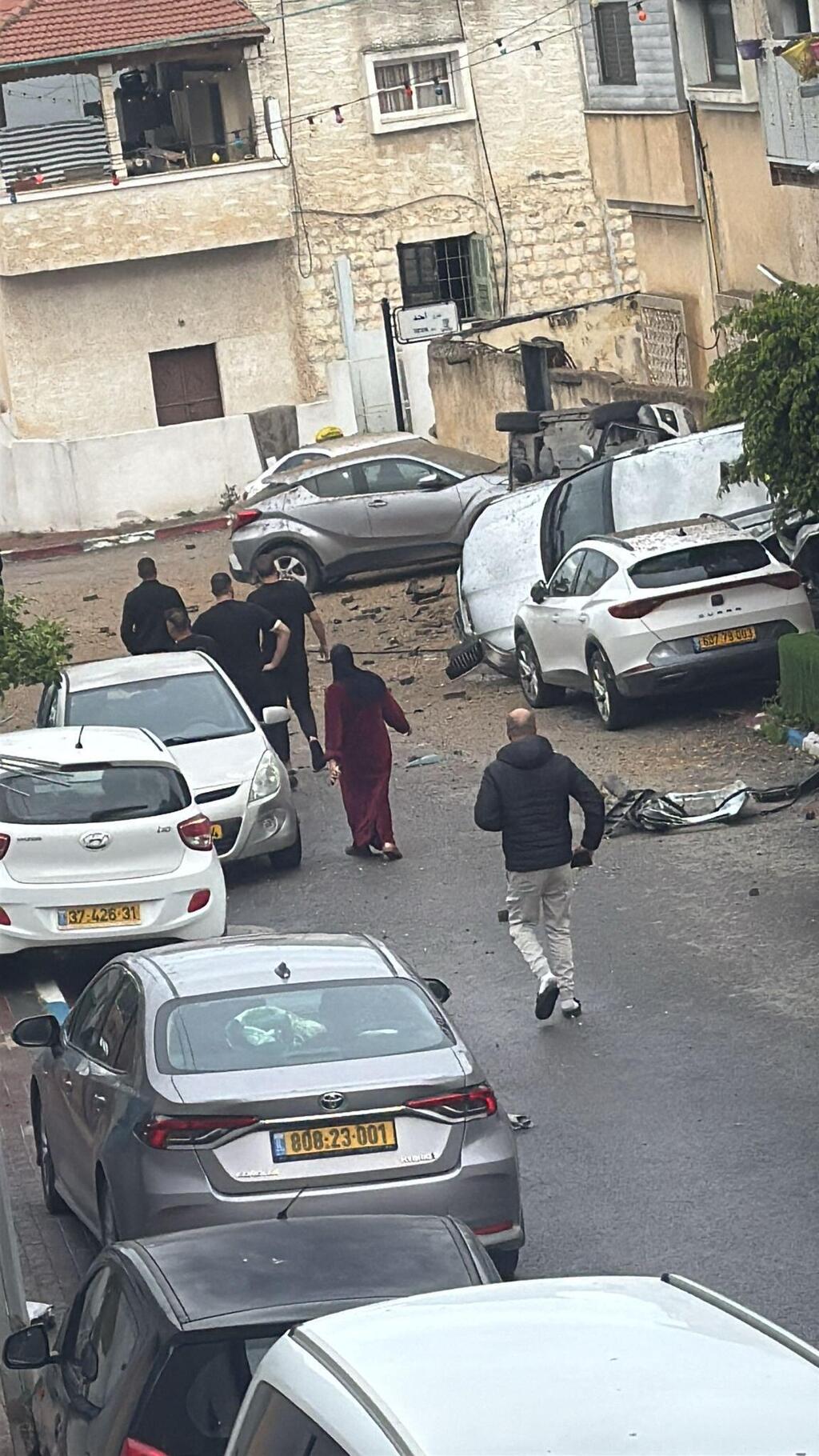 أضرار جراء سقوط في كفرقاسم