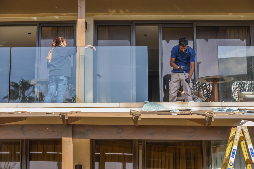 أضرار في فندق "دان أكاديا" بهرتسليا 