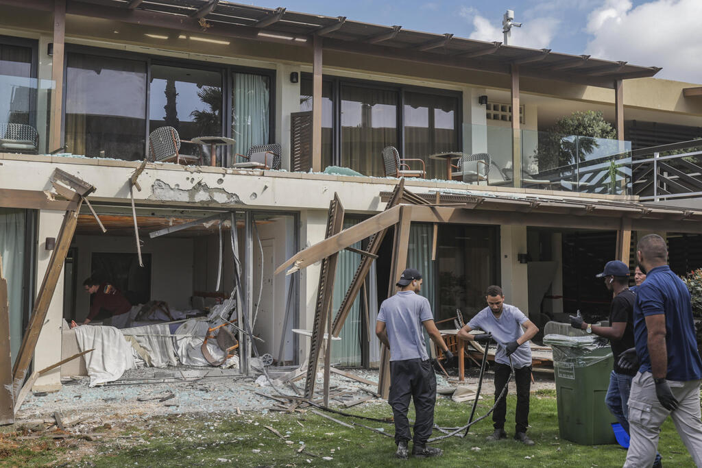 أضرار في فندق "دان أكاديا" بهرتسليا 