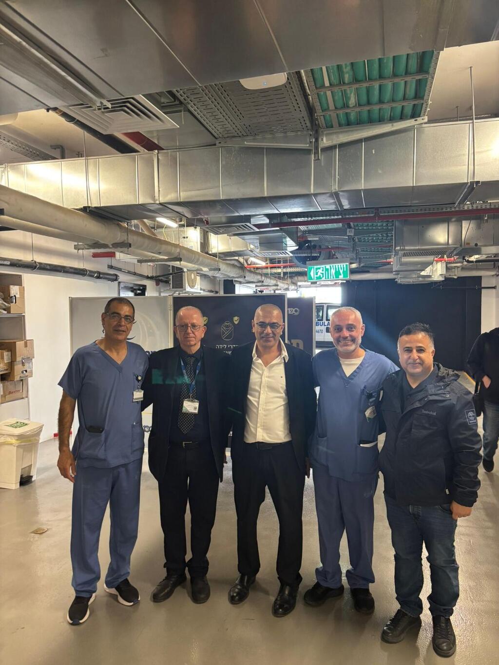 زيارة دعم وتقدير للمركز الطبي "هعيمك" في ظل حالة الطوارئ (مستشفى هعيمك) زيارة دعم وتقدير للمركز الطبي "هعيمك" في ظل حالة الطوارئ