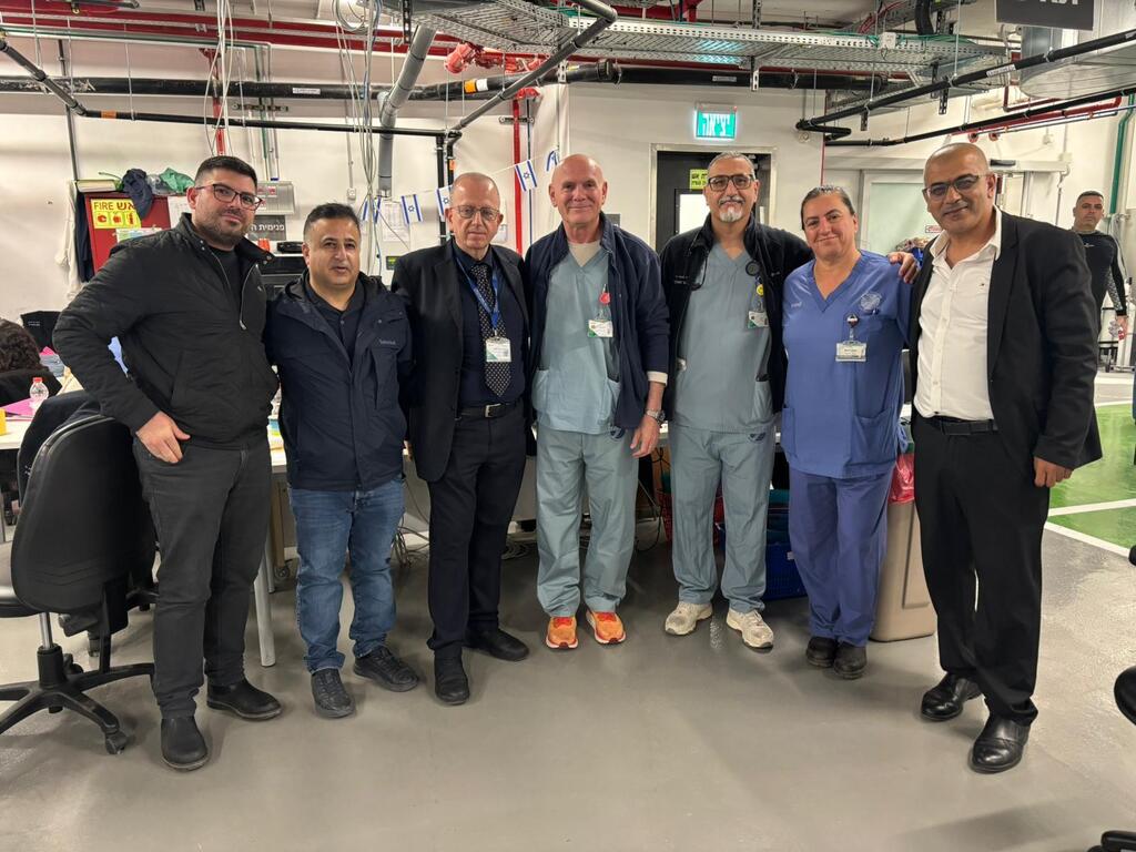 زيارة دعم وتقدير للمركز الطبي "هعيمك" في ظل حالة الطوارئ (مستشفى هعيمك) زيارة دعم وتقدير للمركز الطبي "هعيمك" في ظل حالة الطوارئ