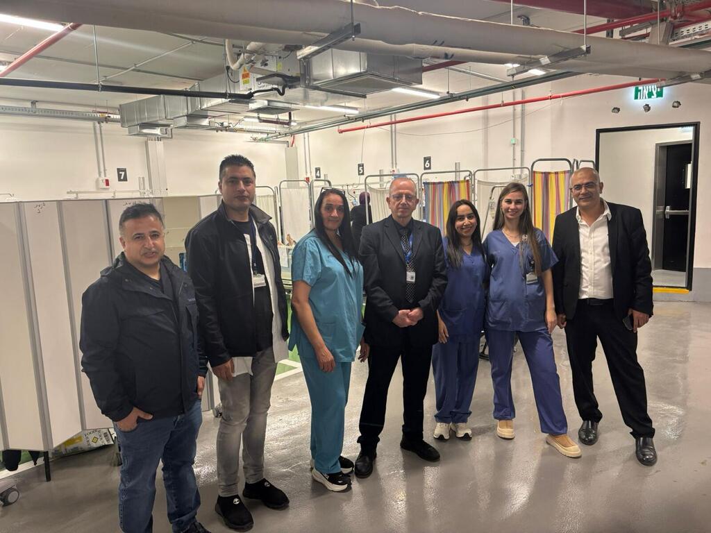 زيارة دعم وتقدير للمركز الطبي "هعيمك" في ظل حالة الطوارئ (مستشفى هعيمك) زيارة دعم وتقدير للمركز الطبي "هعيمك" في ظل حالة الطوارئ