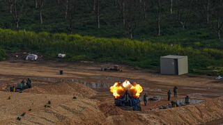 قوات الجيش الاسرائيلي قرب الحدود اللبنانية