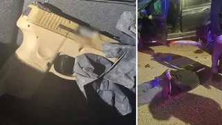 اعتقال مشتبه بإطلاق نار على منزل في طرعان وضبط السلاح المستخدم