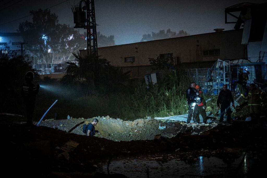 أضرار جسيمة لمصنع طائرات مسيّرة في بيتح تكفا بعد سقوط صاروخ إيراني