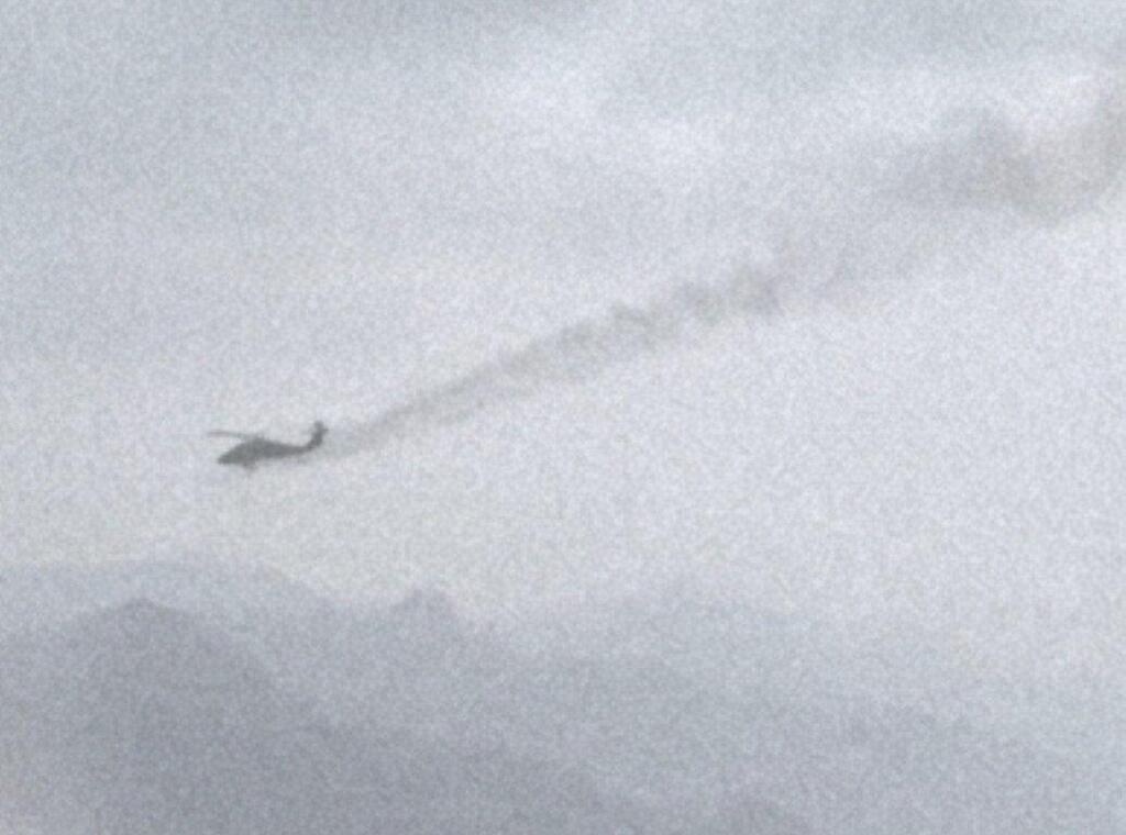 أنباء أولية عن إصابة مروحية أميركية خلال عمليات البحث في إيران (تُستخدم هذه الصورة بموجب البند 27 أ من قانون الحقوق الأدبية (2007)) أنباء أولية عن إصابة مروحية أميركية خلال عمليات البحث في إيران