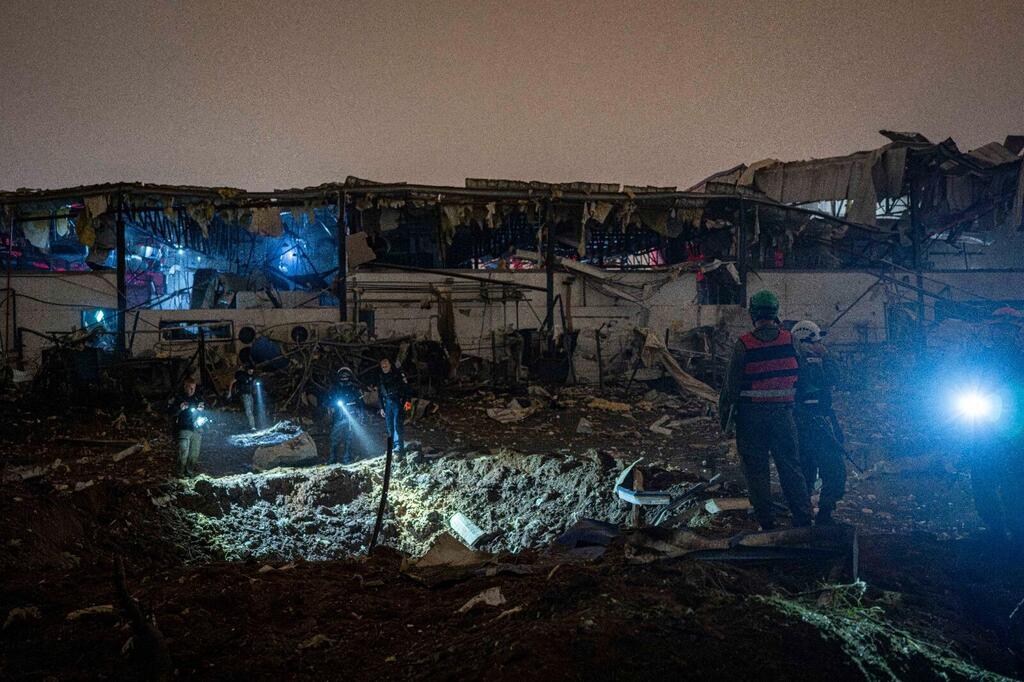 أضرار جسيمة لمصنع طائرات مسيّرة في بيتح تكفا بعد سقوط صاروخ إيراني