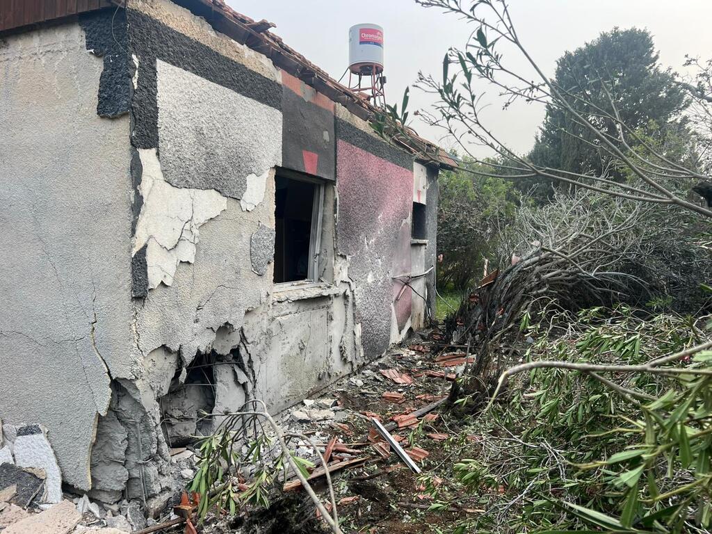 اصابة منزل في نهاريا