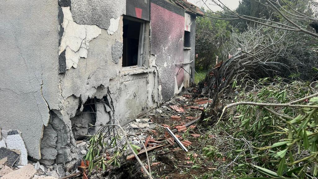 اصابة منزل في نهاريا