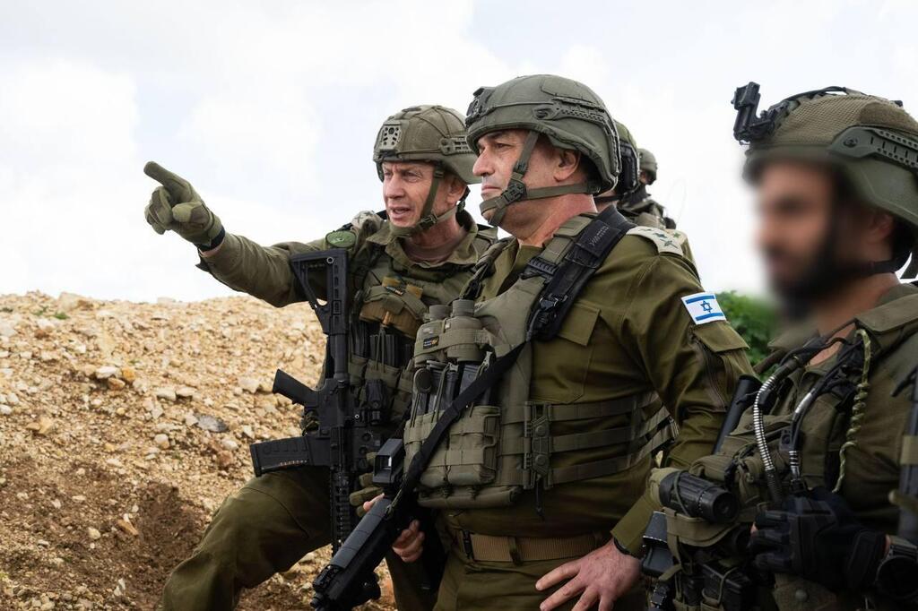 رئيس أركان الجيش الإسرائيلي وقائد المنطقة الشمالية في جنوب لبنان (الجيش الإسرائيلي) رئيس أركان الجيش الإسرائيلي وقائد المنطقة الشمالية في جنوب لبنان