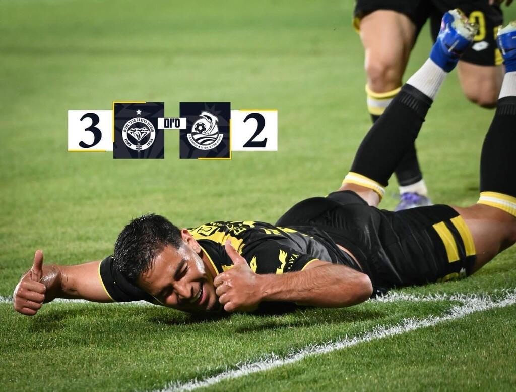 فوز خارجي مثير 3-2 لمكابي نتانيا على أشدود يقربه من تحقيق الحلم (تصوير مكابي نتانيا) فوز خارجي مثير 3-2 لمكابي نتانيا على أشدود يقربه من تحقيق الحلم