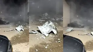 4 مصابين بجراح طفيفة في تل السبع إثر سقوط شظايا صواريخ وأضرار جسيمة بالمكان