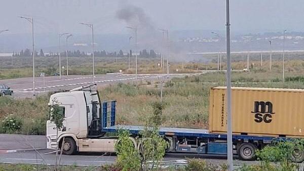 سقوط شظايا اعتراض في منطقة الجليل الغربي ع