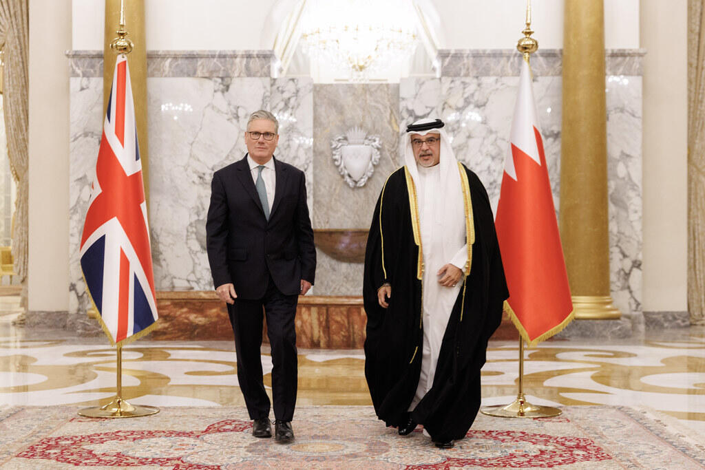 زيارة ستارمر الى الخليج العربي