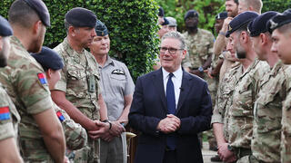 زيارة ستارمر الى الخليج العربي