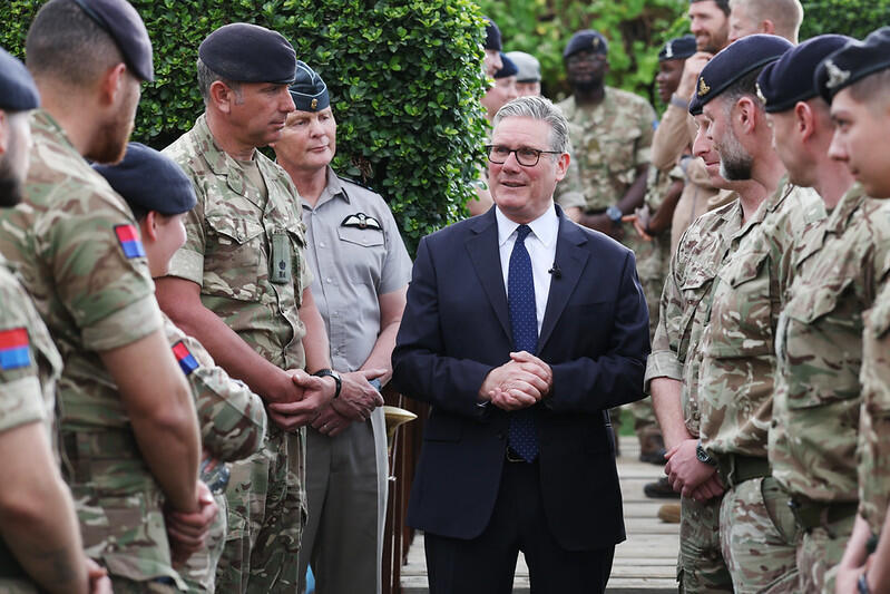 زيارة ستارمر الى الخليج العربي