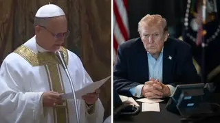 ترامب والبابا ليو