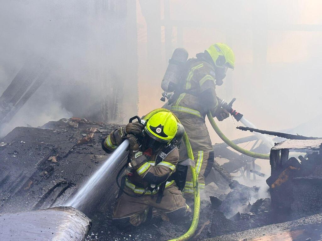 اندلاع حريق كبير في منزل بباقة الغربية 