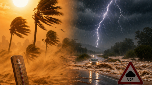 تقلبات الطقس: بين الأجواء الحارة والتحذيرات من العواصف الرعدية والسيول 