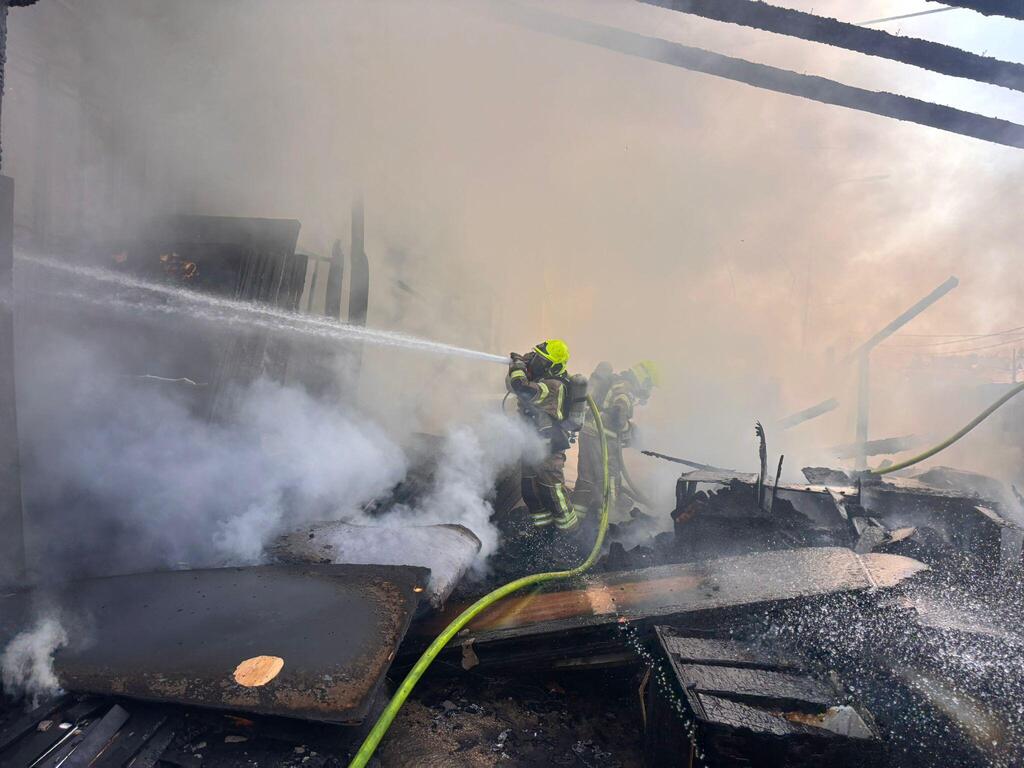 اندلاع حريق كبير في منزل بباقة الغربية 