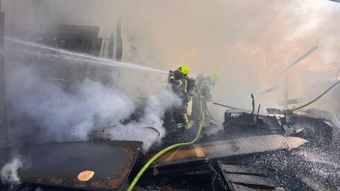 اندلاع حريق كبير في منزل بباقة الغربية 